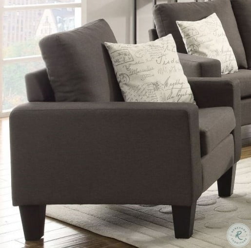 Bachman Grey Living Room Set from Coaster (504764) | Coleman Furniture