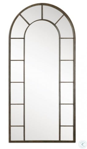 Dillingham Black Arch Mirror From Uttermost 10505 Coleman Furniture