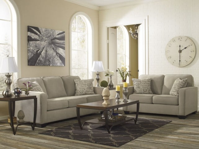 Alenya Quartz Living Room Set From Ashley 16600 38 35 Coleman