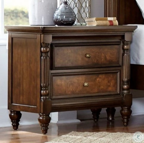Verlyn Cherry Nightstand From Homelegance Coleman Furniture