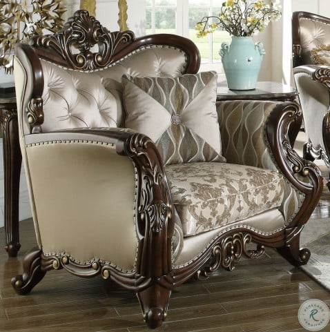Constantine Cherry Living Room Set From New Classic Coleman