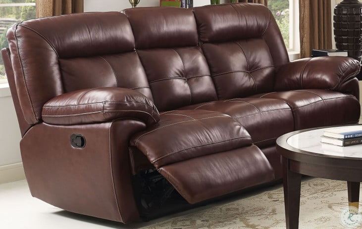 Stampede Dark Brown Dual Reclining Sofa From New Clic Coleman Stampede Dark Brown Dual Reclining Sofa