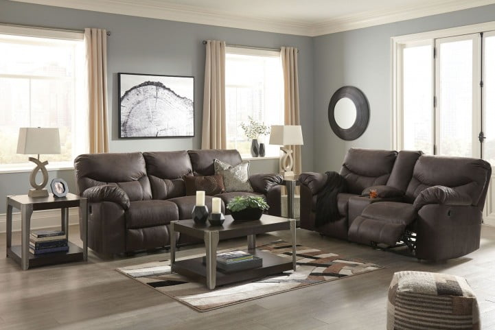 Boxberg Teak Power Reclining Living Room Set From Ashley Coleman