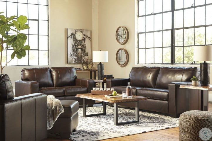1 499 99 Bellingham Chocolate Brown 7 Pc Living Room