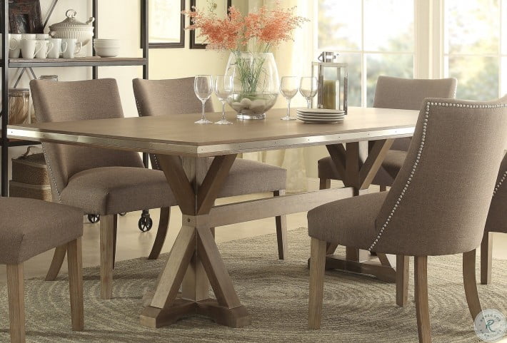Beaugrand Rectangular Dining Table From Homelegance Coleman