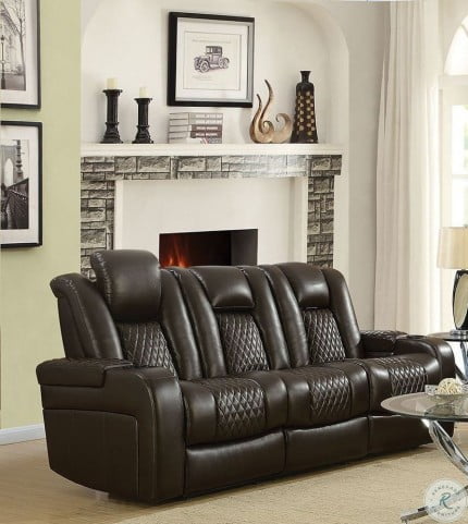 Delangelo Motion Brown Sofa From Coaster Coleman Brown Motion Sofa From Coaster