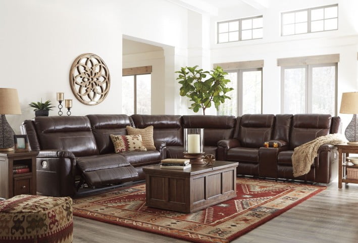 wyline coffee power reclining raf sectional