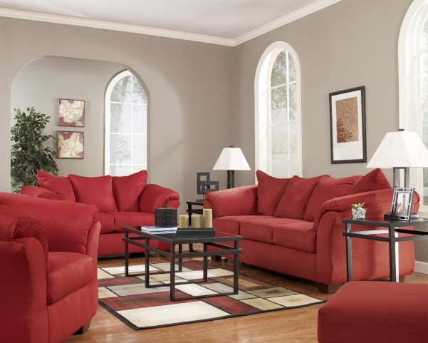 Darcy Salsa Living Room Set From Ashley 75001 Coleman Furniture
