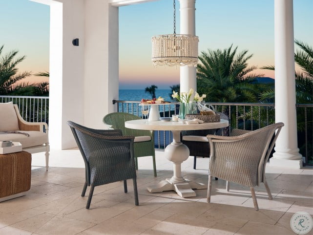 Get Wallpaper Coastal Living Sandbar Round Dining Room Set From Universal For Android Free