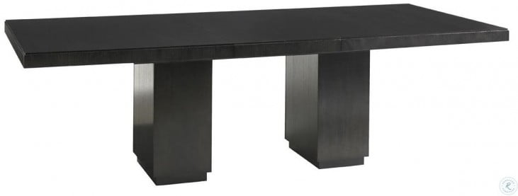 Carrera Modena Rectangular Extendable Double Pedestal Dining Table From Lexington 911 876c Coleman Furniture