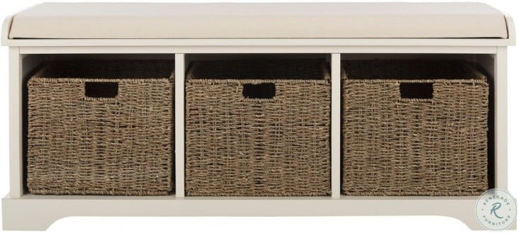 Lonan White Wicker Leather Storage Bench From Safavieh Coleman Furniture,Compound Interest Calculator Formula In India