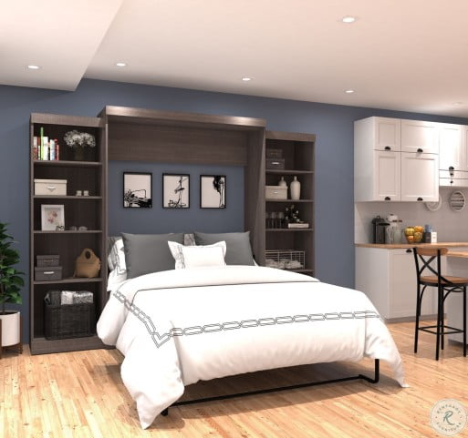 Pur By Bark Gray 115 Queen Wall Bed Kit From Bestar Coleman Pur By Bark Gray 115 Queen Wall Bed Kit From Bestar Coleman
