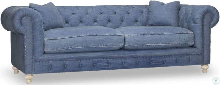 Greenwich Desi Blue Denim Sofa From Spectra Home Coleman Furniture Greenwich Desi Blue Denim Sofa From