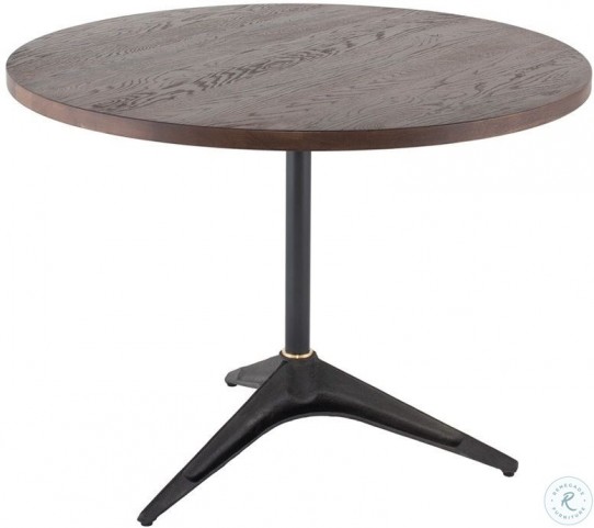 Compass 39 Smoked Wood Bistro Table Hgda509 Nuevo