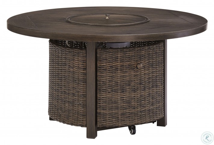 Paradise Trail Um Brown Outdoor Round Fire Pit Table From - Coleman Outdoor Gas Fireplace Paradise Trail Um Brown Outdoor Round Fire Pit Table From - Coleman Outdoor Gas Fireplace