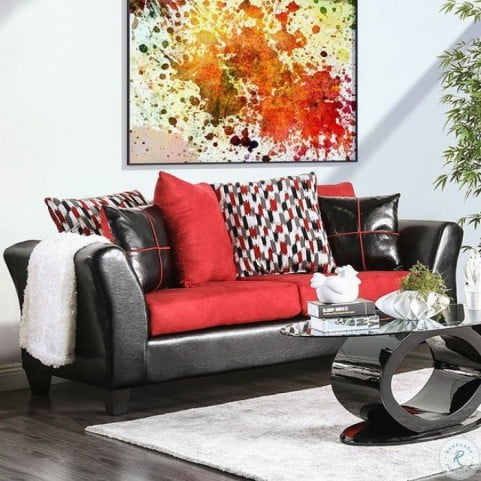 Braelyn Black Living Room Set From Furniture Of America Coleman