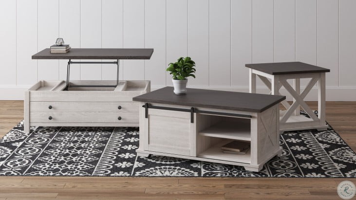 Dorrinson Two Tone Coffee Table From Ashley Coleman Furniture