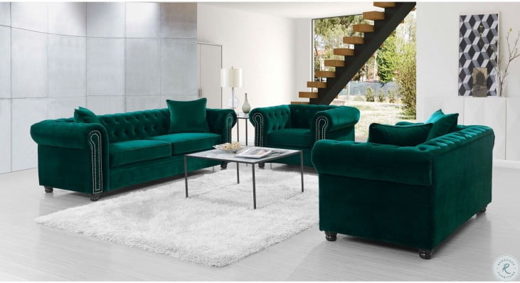 Gramercy Emerald Living Room Set From Picket House Furnishings Coleman Furniture