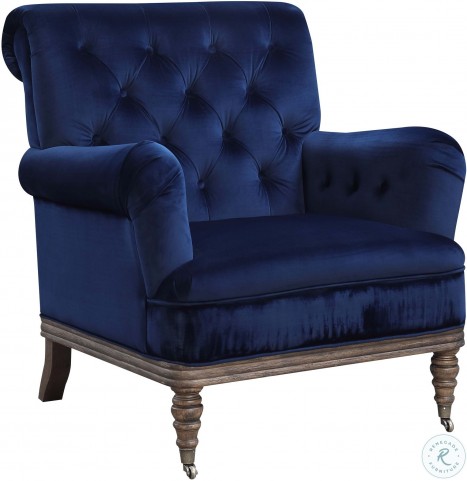 Riveria Navy Blue Accent Chair From Elements Furniture Coleman
