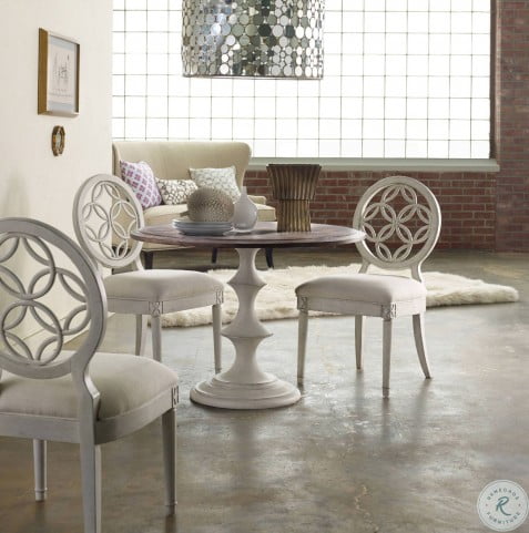 Melange White Brynlee 42" Round Dining Table from Hooker ...