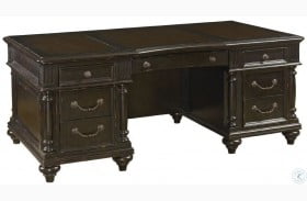 Kingstown Rich Tamarind Admiralty Executive Home Office Set From Tommy Bahama Coleman Furniture